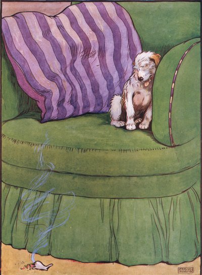 The Dog Sat in a Chair by Frank Adams